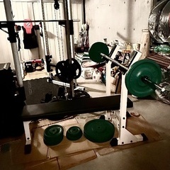 ベンチプレス台一式　差し上げます
