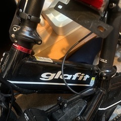 早い者勝ち　glafit GFR01折りたたみ電動自転車の画像
