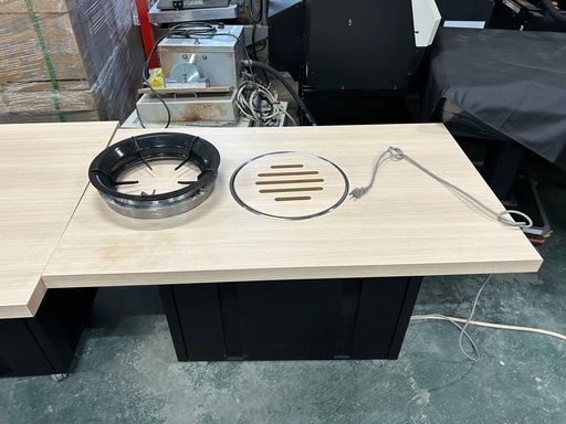 格安】無煙ロースター 焼き肉台 シンポ ロースター 焼肉テーブル 店舗