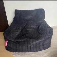 lounge pug ダークグレー ビーズソファ