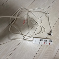 エルパ (ELPA) スイッチ付タップ コンセント 延長コード 