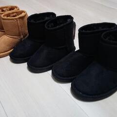 新品　キッズ　ムートンブーツ
