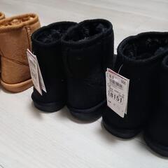 新品　キッズ　ムートンブーツ　1足の画像