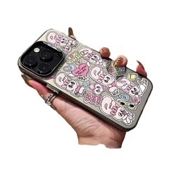 エスターバニーiPhone15用スマホケース　 ブラックの画像