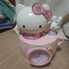 ハローキティ　サンリオ　目覚まし 時計　

