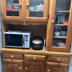 木製食器棚