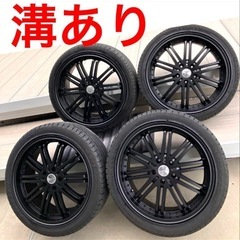 バリ山‼️19インチ ホイール　４本セット　4枚 114.3 セ...