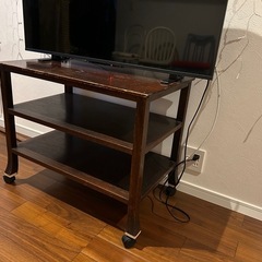 今週末まで・アンティークテレビ台・ローテーブル・昭和レトロテレビ台