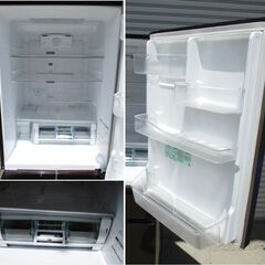 HITACHI 5ドア冷蔵庫415L 真空チルド R-S4200F(XT) 動作良好 2016年製 取扱