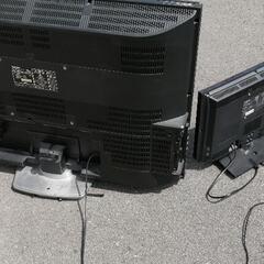 テレビ２台の画像