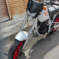 魔改造！！XLR250 NSR250足回り モタード　ターミネータ