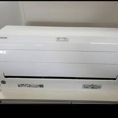 2020年新品購入品、即日取り付け込み❗早い者勝ち、掃除機能付き東芝2.8Kw10畳～12畳タイプ室外機耐塩害仕様、室内機チタンコート仕様、上位グレードエアコンの画像