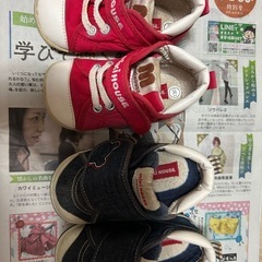 ミキハウス　13cm ベビーシューズ