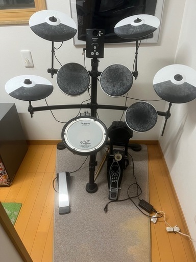 Roland TD-1K　ローランド電子ドラム　純正マット付き