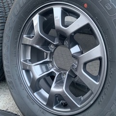 ジムニーシエラ純正タイヤホイールセットの画像