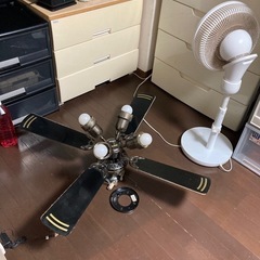 シーリングライトファンの画像