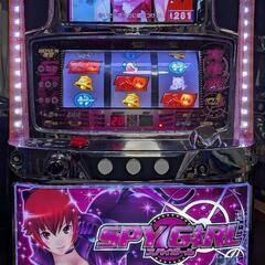 レア台 パチスロ実機 スパイガール コイン不要機付き