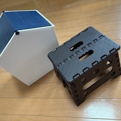 フタ付きゴミ箱　踏み台の画像