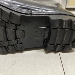 雨の日最強✨黒ゴム長靴（25.5cm/EEE）防水・滑り止め付き！  の画像