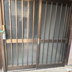 玄関　引き戸　2枚セット　価格交渉可
