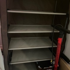 【取引者決定】6段シューズラック　靴棚