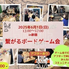 【9名参加】6/1初心者向け繋がるボードゲーム会(経験者も…