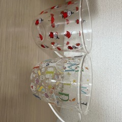 ガラスコップ