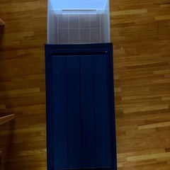 幅40㎝　奥行74㎝　高22cm 大型　収納ボックス3つの画像