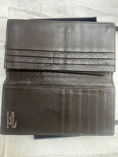 クロコダイル 長財布 ブラウン ワニ革