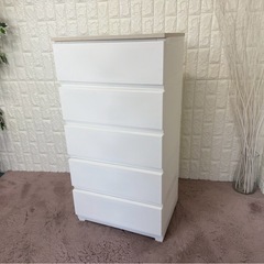 プラチェスト　5段