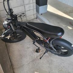 電動アシスト自転車　見た目　バイク風