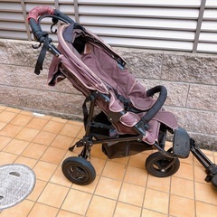 値下げ中！！【6月15日までの掲載】エアバギー  ココ　ベビーカー　ベビーカーステップ　黒　三輪　の画像