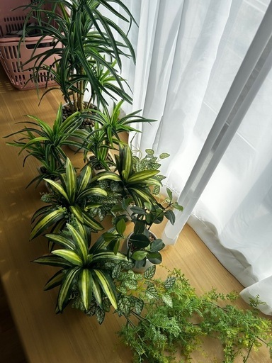 造花　観葉植物　7個セット