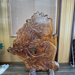 木のついたて