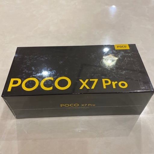 新品未開封 POCO X7 Pro ブラック 256GB グローバル版 (カ セイ