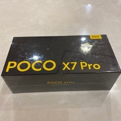 新品未開封 POCO X7 Pro ブラック 256GB グローバル版
