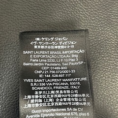 NEW ERA 9FORTY サンローラン キャップ 未使用 白の画像