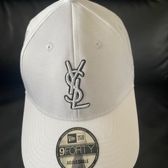 NEW ERA 9FORTY サンローラン キャップ 未使用 白