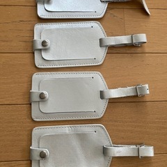 JTB Platinum シルバー ネームタグ 4個セットの画像