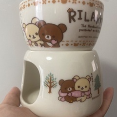 リラックマ　フォンデュセットフォーク✕の画像