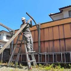 【大型カーポート】解体撤去ご依頼作業へ行ってきました。 - 大牟田市