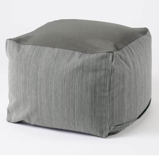 体にフィットするソファ　綿デニム　ヒッコリー