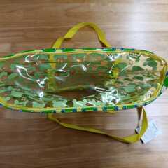 [新品未使用] CRAMCRAM CREAM（クラムクリーム）★クリアービーチバッグ★たっぷり大容量の画像