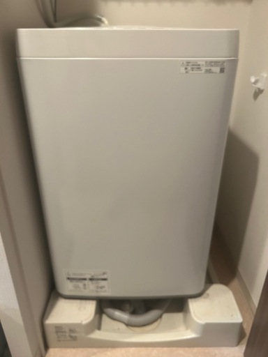 【美品・付属品完備】SHARP 全自動洗濯機 ES-GE6GJ-W（6kg）1年半使用