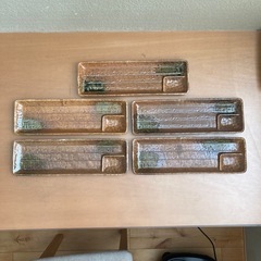 魚皿　長方形　5枚セット