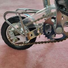 ミニ自転車(メッキ）の画像