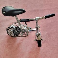 ミニ自転車(メッキ）の画像