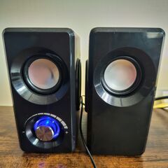 PC・スマホ用ステレオ外付けスピーカー