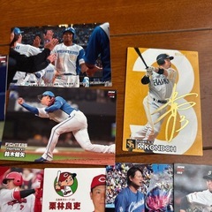 野球カードの画像