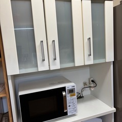 【値下げしました】キッチン棚[訳あり]の画像